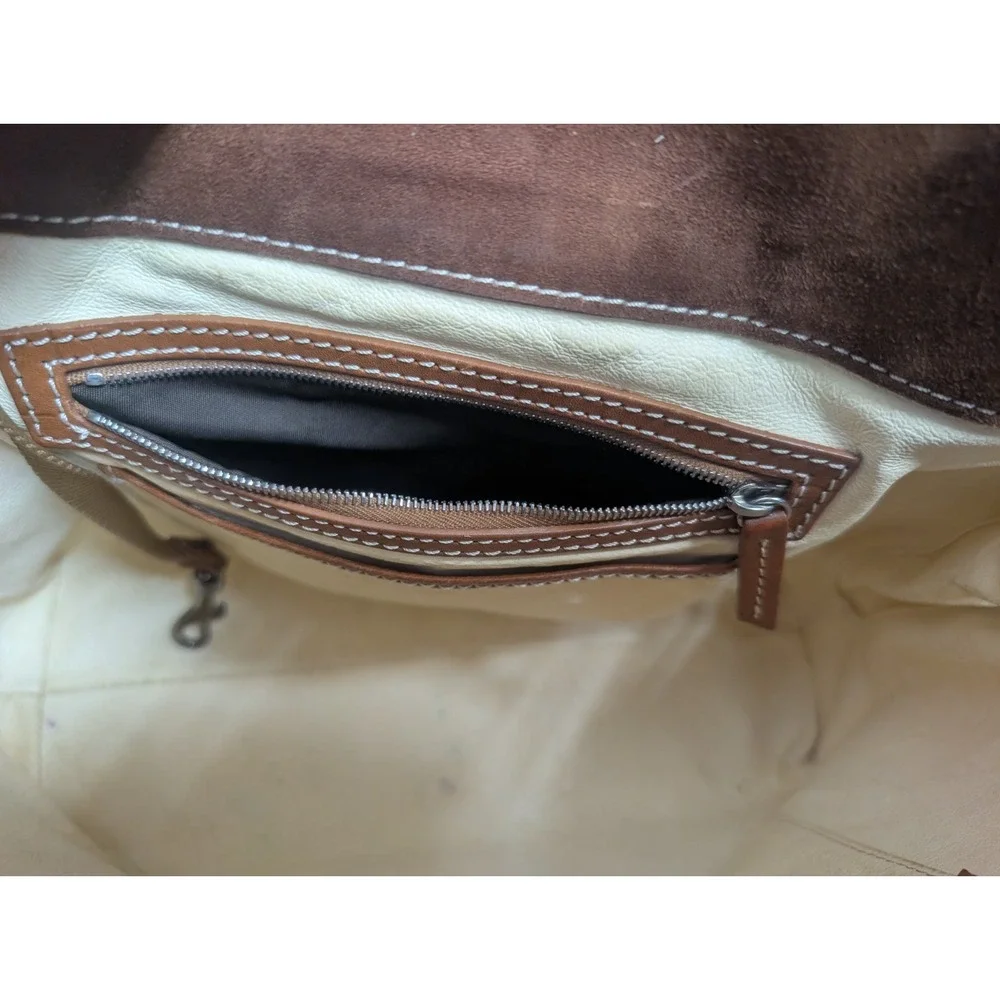 Dooney & Bourke Florentine Leather Barlow Side Zip Tote Satchel  Shoulder Bag